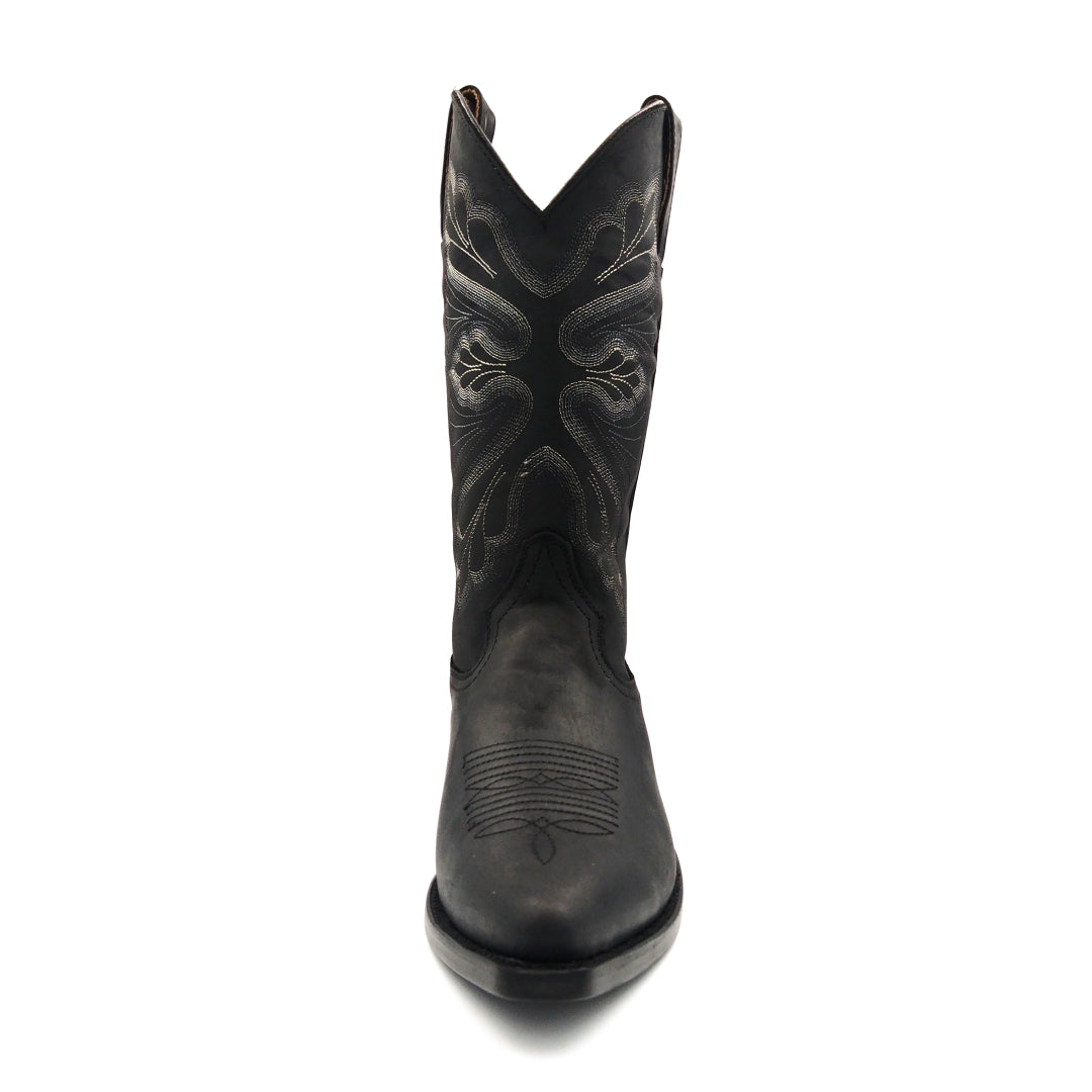 1011 BOTA VAQUERA CRAZY PUNTAL B NEGRO