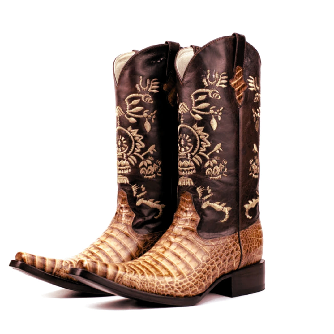 1030 BOTA VAQUERA IMI CAIMÁN TAN