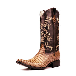1030 BOTA VAQUERA IMI CAIMÁN TAN