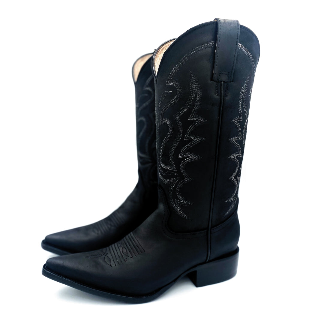 1080 BOTA VAQUERA CHIHUAHUA NEGRO