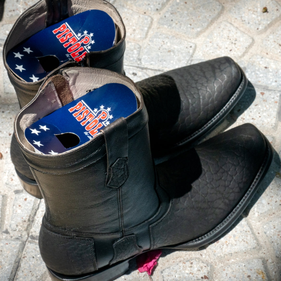 1090 BOTA VAQUERA CAMPIRANO NEGRO