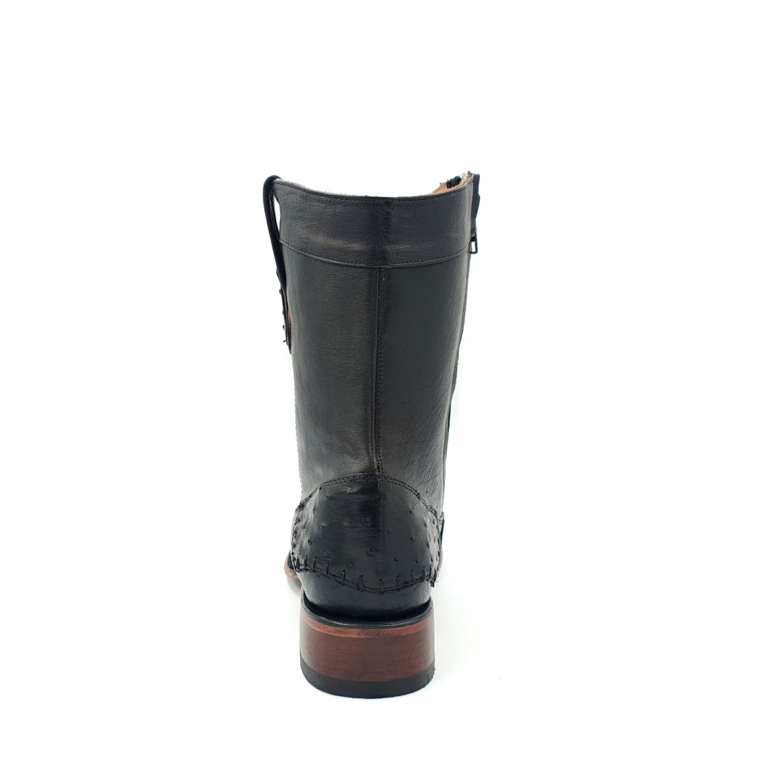 1093 BOTA VAQUERA FLORETA AVES CAMPIRANO NEGRO