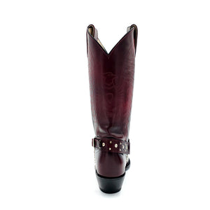 1120 BOTA VAQUERA CAMALEÓN ARNÉS VINO