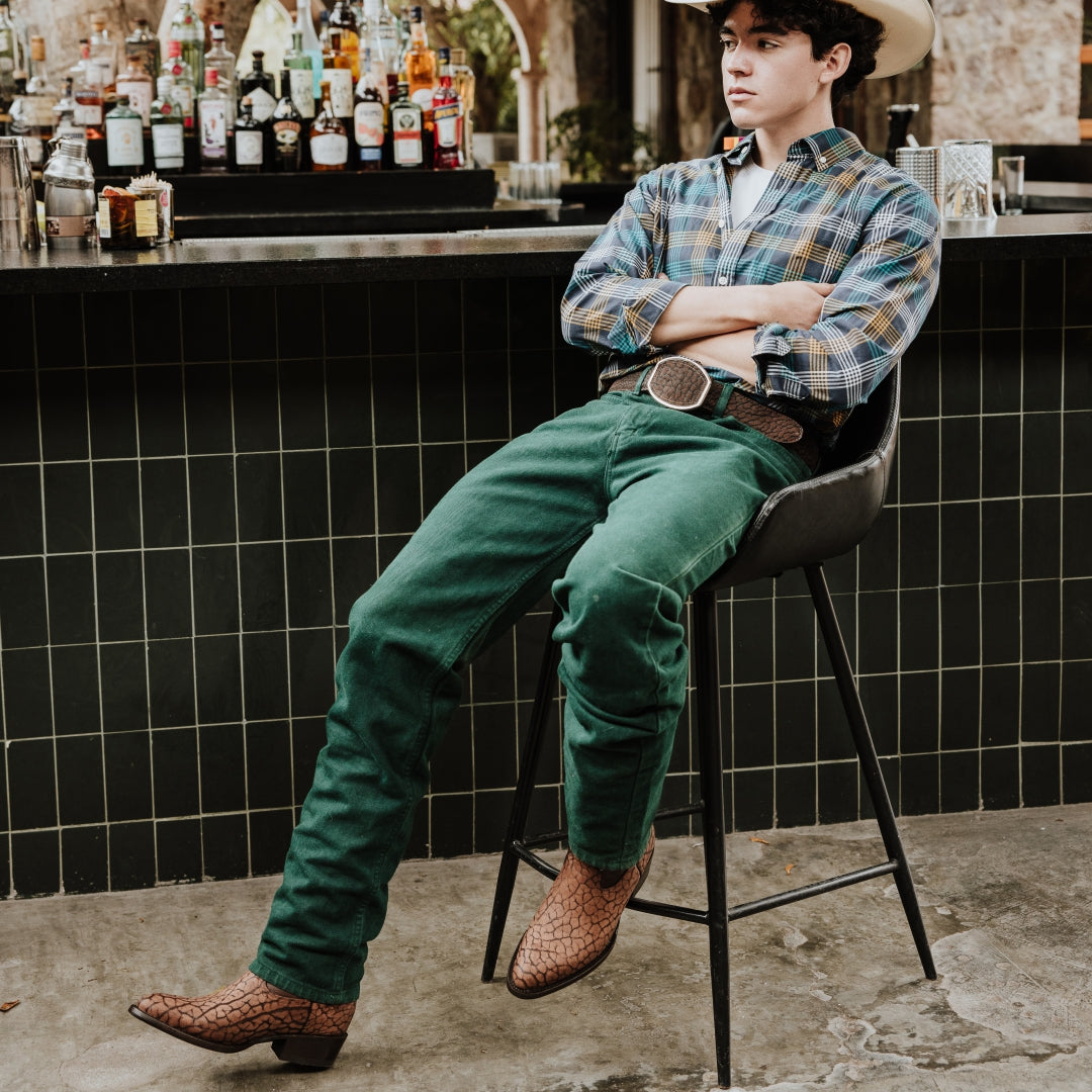 1140 BOTA VAQUERA TORO OVAL ARENA