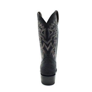 1140 BOTA VAQUERA TORO OVAL NEGRO