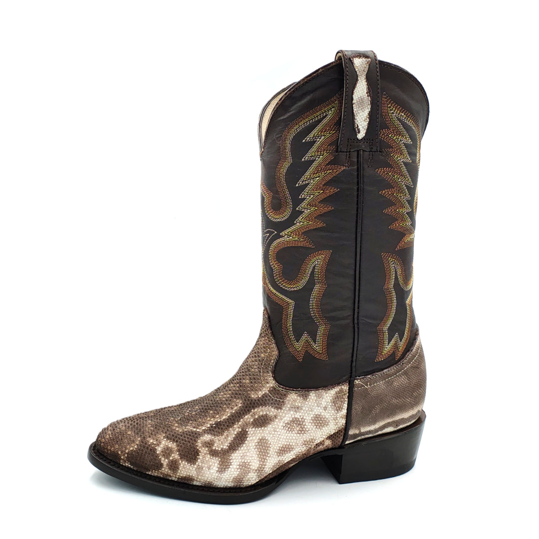 Piel Botas De Vibora Carunga 1150 BOTA VAQUERA CARUNGA OVAL