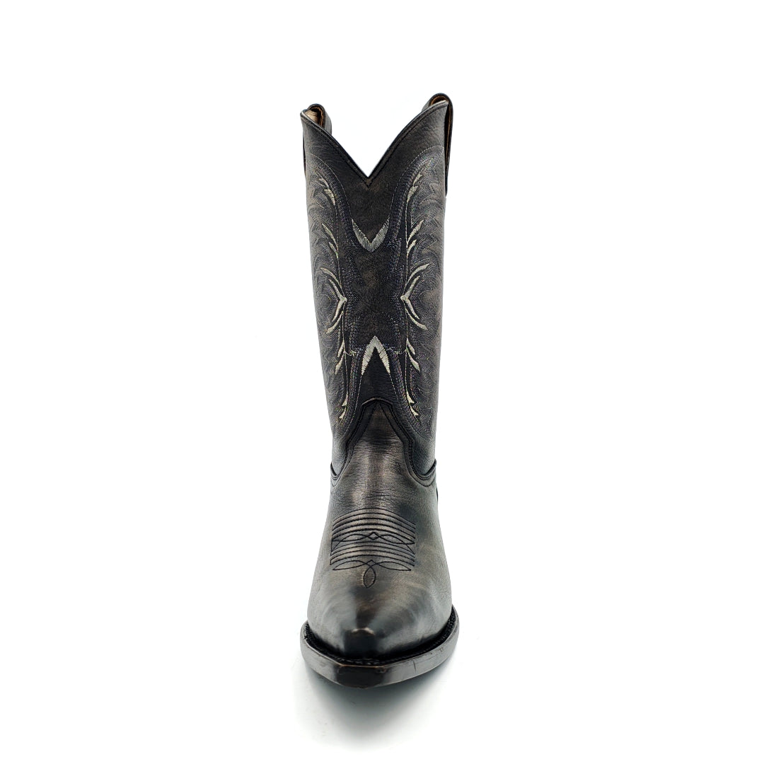 1180 BOTA VAQUERA HIDDEN CHIHUAHUA NEGRO