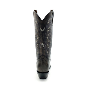 1180 BOTA VAQUERA HIDDEN CHIHUAHUA NEGRO