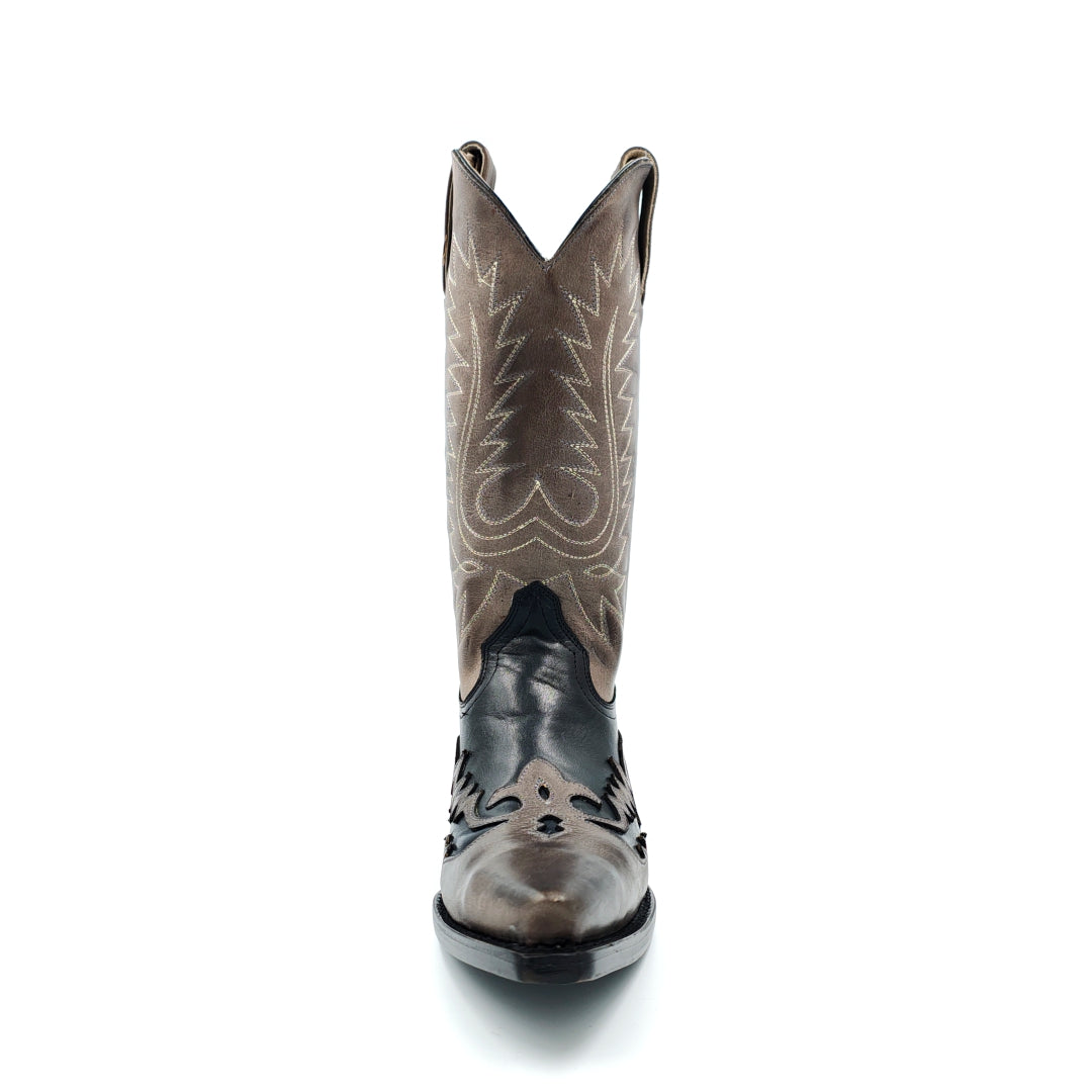 1190 BOTA VAQUERA HARMAN CHIHUAHUA NEGRO