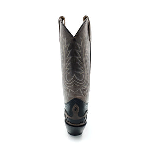 1190 BOTA VAQUERA HARMAN CHIHUAHUA NEGRO