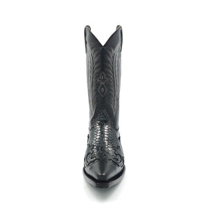 1210 BOTA VAQUERA IMI SNAKE TWISTER NEGRO