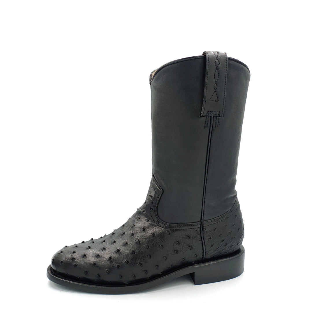 1241 BOTA VAQUERA AVES ROPER NEGRO