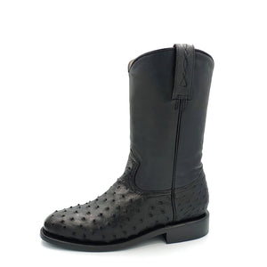1241 BOTA VAQUERA AVES ROPER NEGRO