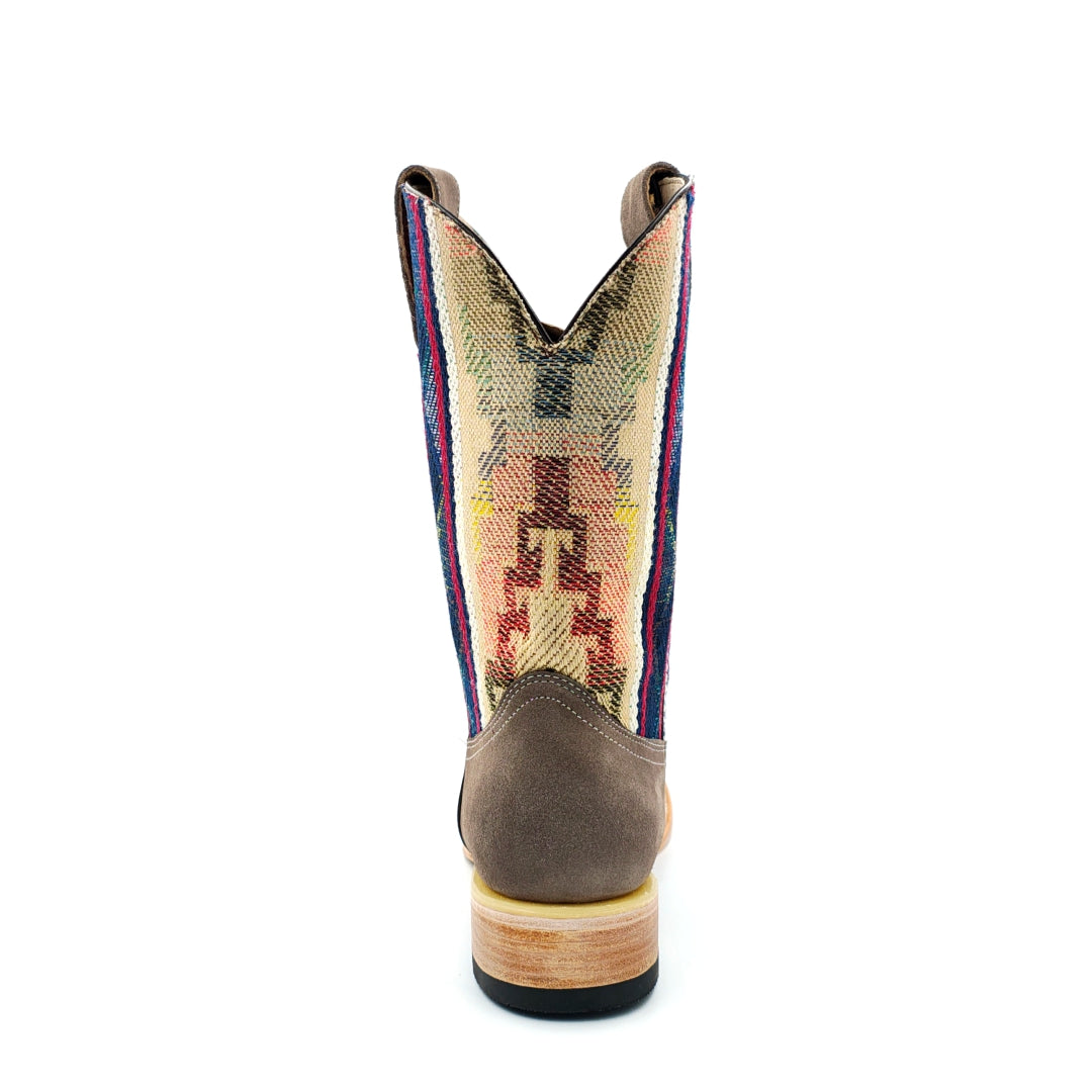 1300 BOTA VAQUERA S-TOE SARAPE GRIS