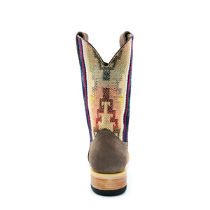 1300 BOTA VAQUERA S-TOE SARAPE GRIS