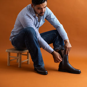 2010 BOTA CASUAL ROPER CON CIERRE CHOCOLATE