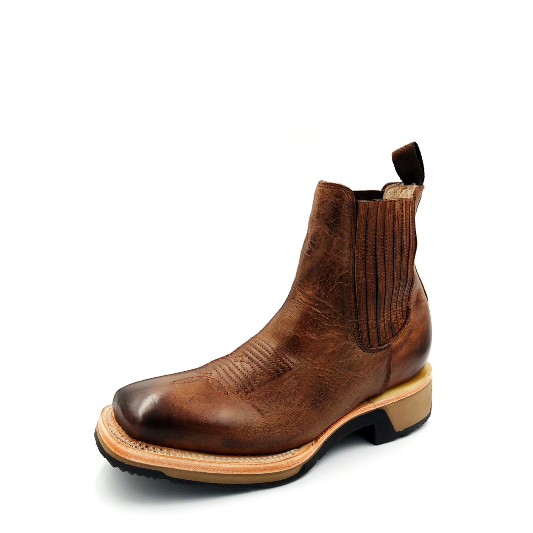 2040 BOTÍN CASUAL ENCINO S-TOE TAN