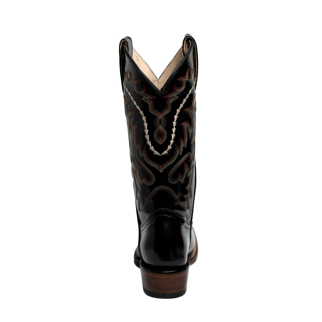 6030 BOTA VAQUERA CAMALEÓN LADY OVAL NEGRO