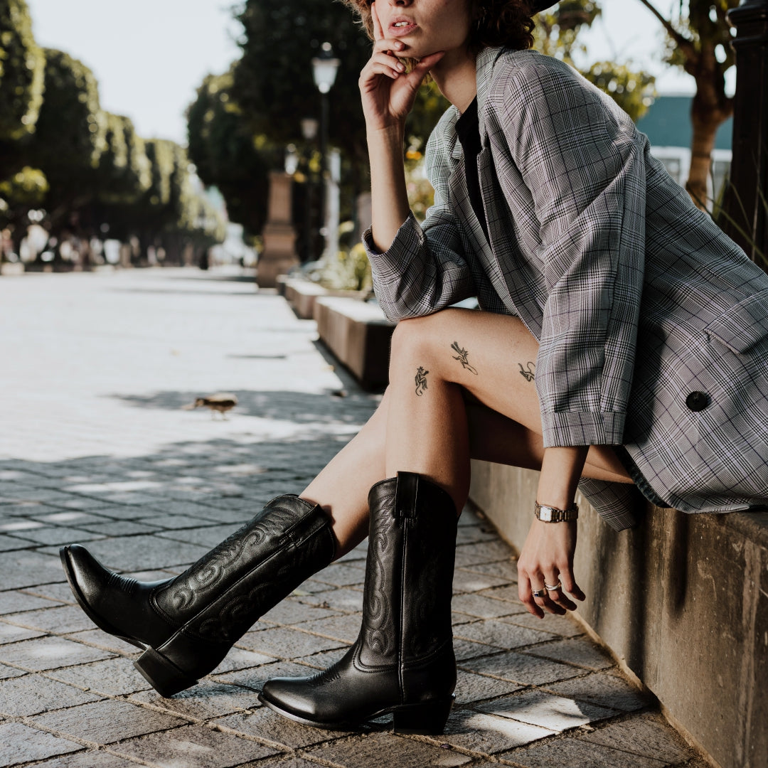 6140 BOTA VAQUERA PUMA NEGRO
