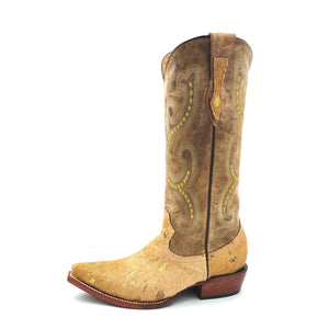 6250 BOTA VAQUERA LADY REVITA PELO TAN