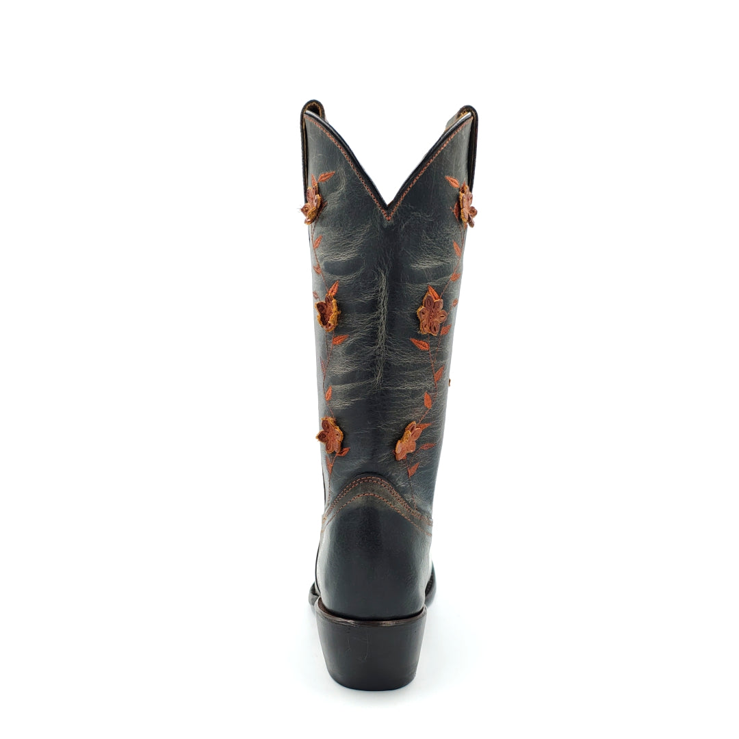 6350 BOTA VAQUERA LADY OV MUNICH BURN ORANGE