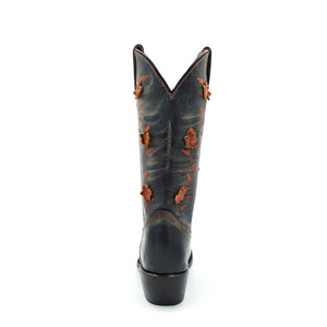 6350 BOTA VAQUERA LADY OV MUNICH BURN ORANGE