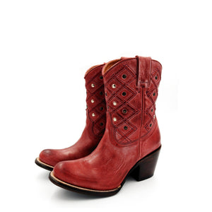 7030 BOTA CASUAL PW CLARO ROJO