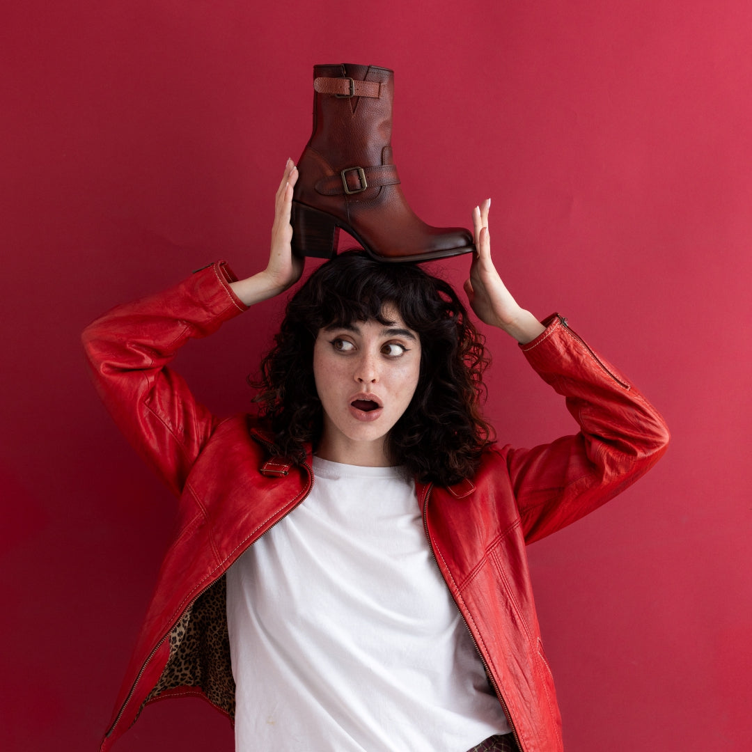 7040 BOTA CASUAL PW HEBILLA BEPPE VINO