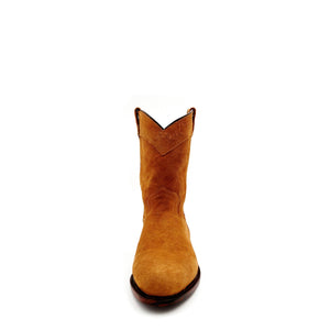 7091 BOTÍN CASUAL LADY ROPER GAMUZA LISA TAN