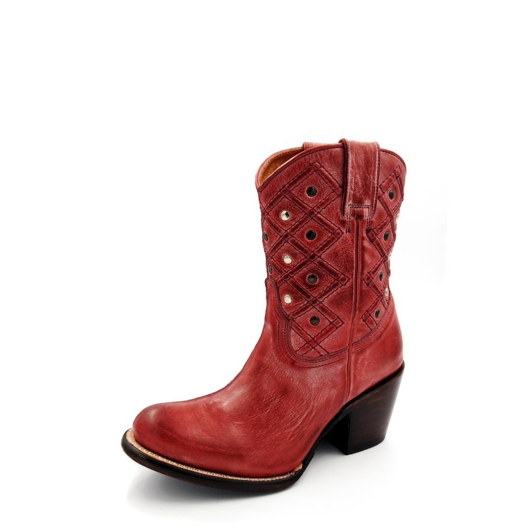 7030 BOTA CASUAL PW CLARO ROJO