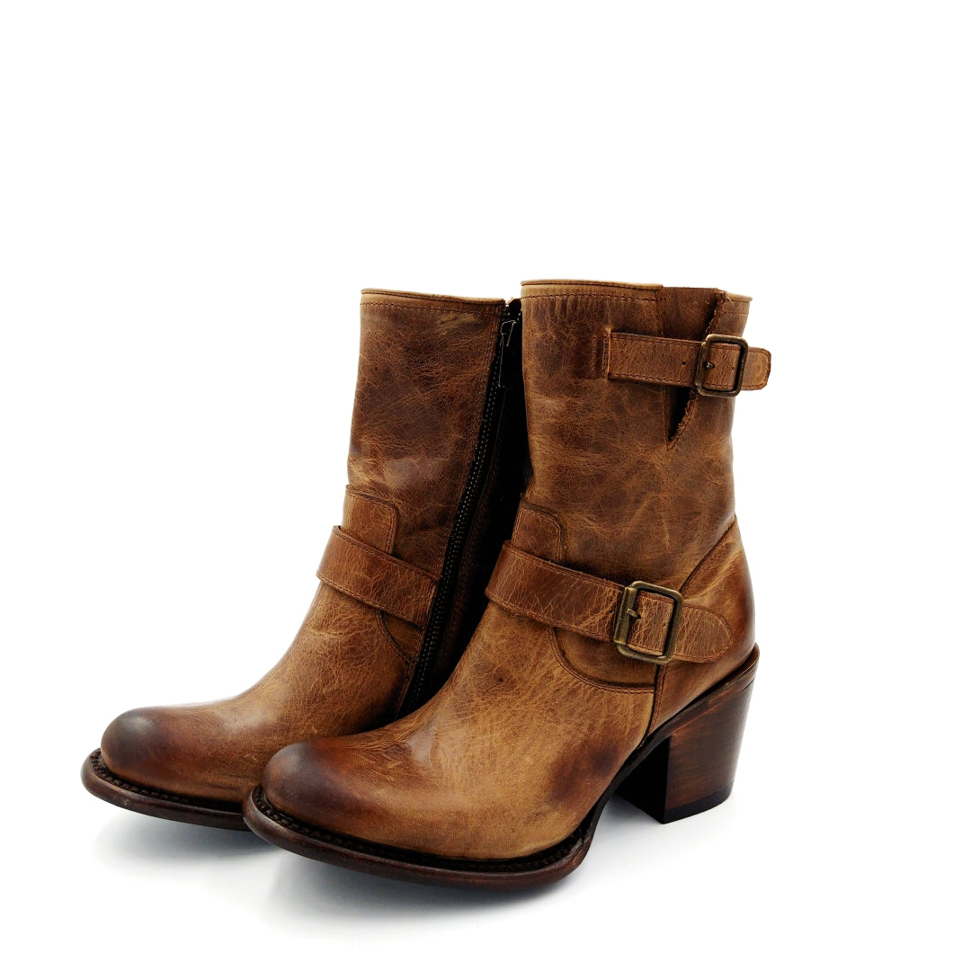 7040 BOTA CASUAL PW HEBILLA ENCINO TAN