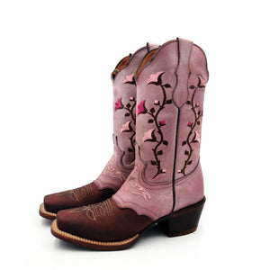 6100 BOTA VAQUERA PITBULL DARK CHERRY